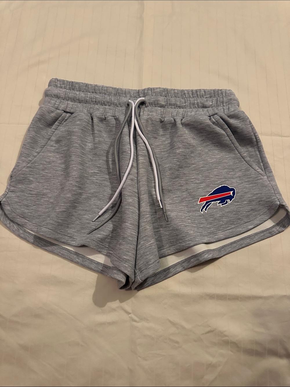 Buffalo Bills Heather Gray Lounge Shorts